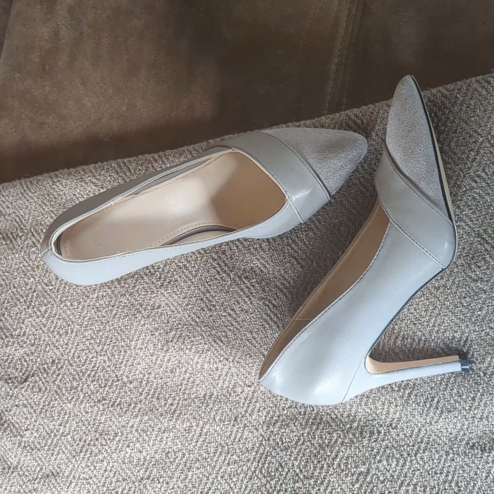 Light Grey 6 heels